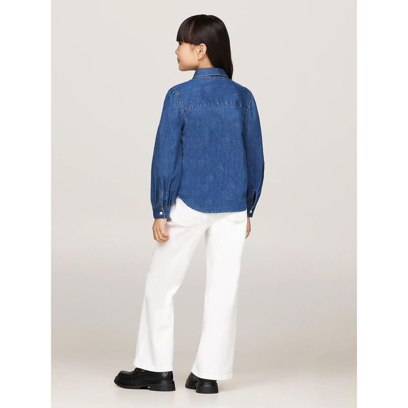 Tommy Hilfiger Stretch Denim Shirt 6-7Y image number 3